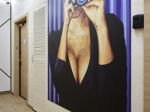 Апартаменты Уютная новая студия у метро Спартак