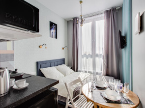 Апартаменты Уютная студия у метро Водный стадион