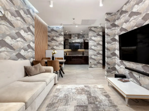 Трехкомнатный апартамент на 40 этаже