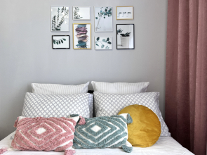 Квартира Пыльная роза в ЖК Московский квартал