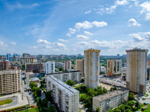 Квартира Видовая 2к Andora-apart в центре на 23 этаже в ЖК Державинский квартал