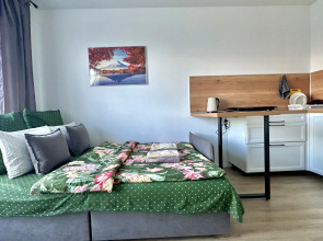 Апартаменты Истоман Two с видом на пруд