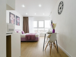 Квартира на 24 этаже с панорамным видом на две реки