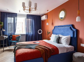 Квартира Piter Apartments двухкомнатные с кондиционером рядом с Лахтой