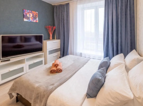 Квартира Евродвушка СИБИРЬ HOUSE напротив Лапландии