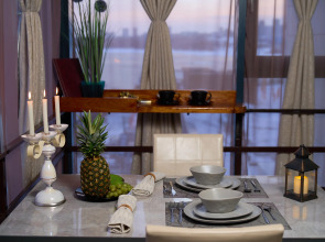 Квартира Премиум-класса Лучшая Локация Огромная Лоджия Панорама на Обь Парковка у Лифта