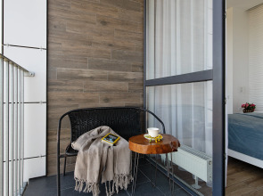 Апартаменты с видом на море на 10 этаже в комплексе Кристалл & Балтик-SPA