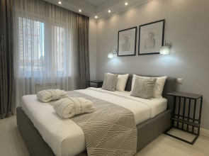 PK DESIGN - двухкомнатная квартира с отдельной спальней