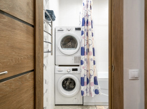 Апартаменты GLOBALSTAY. Новая 3-хкомн квартира с Сауной в доме Бизнес Класса ЖК Терра