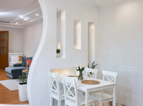 Апартаменты 2х комнатные 5 мин до моря, Скандинавия у моря