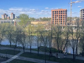 Апартаменты в Центре на Набережной с Видом на Реку