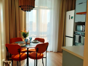 Квартира с красивой террасой на крыше дома в Белгороде