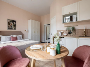 Квартира Rosy Flat рядом с Невским Проспектом