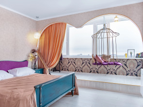 Квартира Трёхкомнатная-люкс на 23 этаже с видом на Волгу