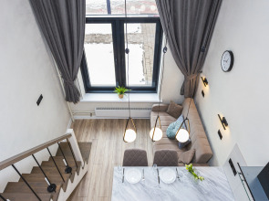 Апартаменты Двухуровневые на Рябиновой 1