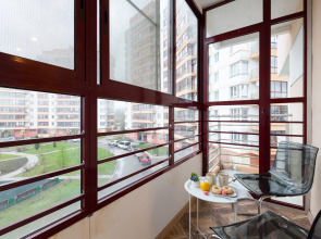 Апартаменты 2комнатные с балконом в мкр "Зеленый Бор"