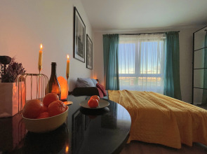 Квартира Уютная Студия с Панорамным Видом На Москву