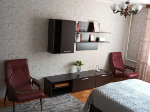 Квартира 1 Комнатная Квартира с Двумя Раздельными Кроватями в Центре Пущино