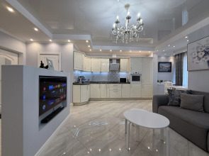 PK DESIGN - двухкомнатная квартира с отдельной спальней