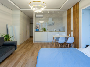 Апартаменты #3 White studio for 2+2 by Lo Apartments