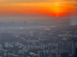 Апартаменты Sky City Moscow 80 этаж Вид на МГУ, Лужники, Парк победы, Воробьевы горы! Уникальный вид!