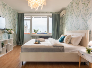 Квартира GM Apartments Четверка с панорамным видом на Москву