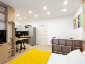 Квартира Студия с Панорамным Остеклением в Элитном ЖК Ocean City Пушкинская 265