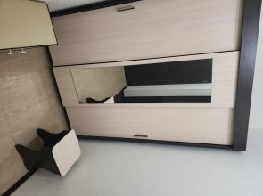 Апартаменты Студия Заря с Видом на Город Рядом с Вокзалом