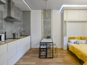 Апартаменты #1 Grey studio for 2+2 by Lo Apartments