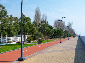 Апартаменты Red Apartments Арт Лайт Сити Шерли