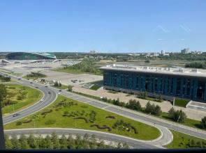 Квартира Апартаменты от ProКвартиры возле Ак Барс Арена, ДВВС и аквапарка по улице Сибгата Хакима 51