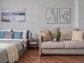 Апартаменты Двухкомнатные Sky Apart Рядом с Метро Чкаловская