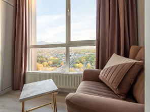 Квартира Евродвушка с потрясающим видом на горы