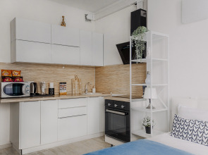 Апартаменты Lalapart Tiffany на 27 этаже небоскреба Савеловский Сити