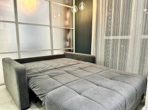 Апартаменты Дизайнерская студия Люкс с видом на Москва Сити