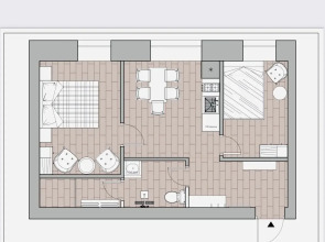 Квартира Пастораль в центре Старой Руссы