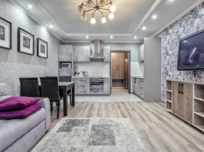 Апартаменты 42 Самый центр, вид на горы