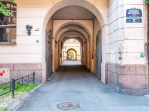 Апартаменты Monetka House Двухместная Студия с 2 окнами