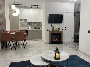 Квартира Парадайз LUX с камином в центре