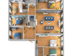 Апартаменты Minin Apartments у Эрмитажа 200 кв.м.