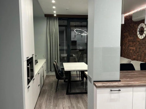 Апартаменты Охта Парк Adventure Де Люкс с сауной