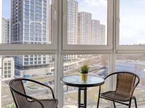 Апартаменты Современная студия в ЖК Парк Челюскинцев