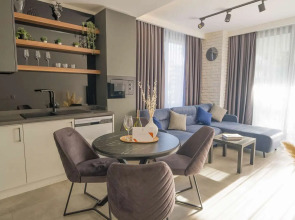 Апартаменты 1+1 Qoople Prive 6 рядом с морем