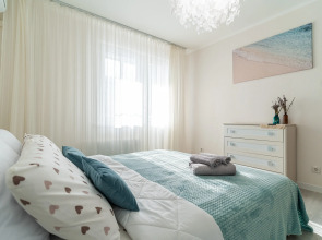 Апартаменты с потрясающим видом на море и двор в Южном районе Новороссийска от LetoApart