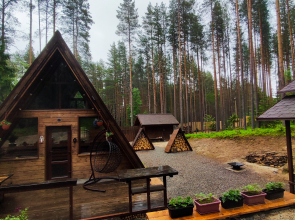 Частный дом Карелия А-Фрэйм