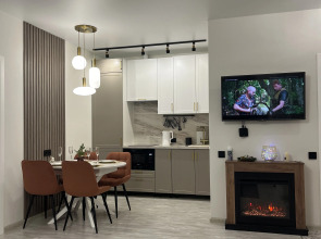 Квартира Парадайз LUX с камином в центре