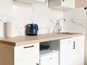 Квартира Новая современная и уютная студия с дизайнерским ремонтом в ЖК Самовароff с нетерпением ждёт своих гостей