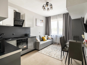 Апартаменты GLOBALSTAY. Новая 3-хкомн квартира с Сауной в доме Бизнес Класса ЖК Терра