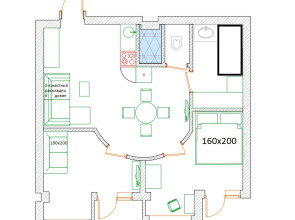 Апартаменты на Просвещения у Моря