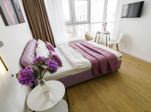 Квартира на 24 этаже с панорамным видом на две реки